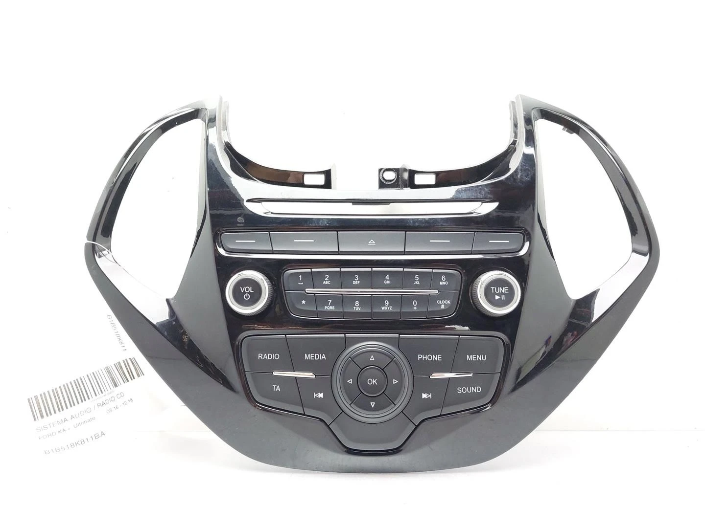 SISTEMA DE ÁUDIO RÁDIO CD FORD KA