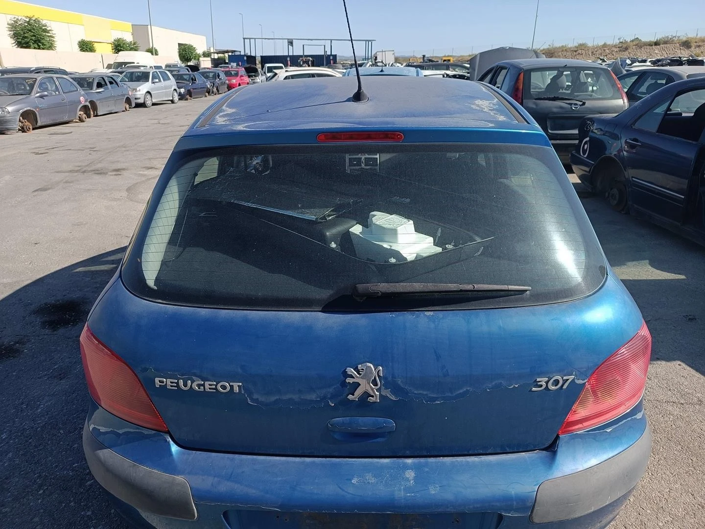 MALA TRASEIRA PEUGEOT 307