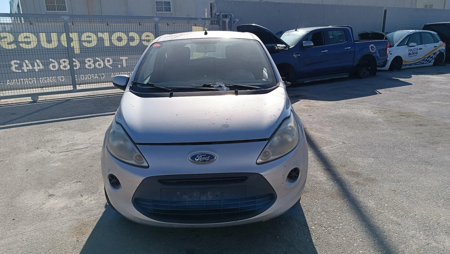 REFORÇO DO PARA-CHOQUES FORD KA