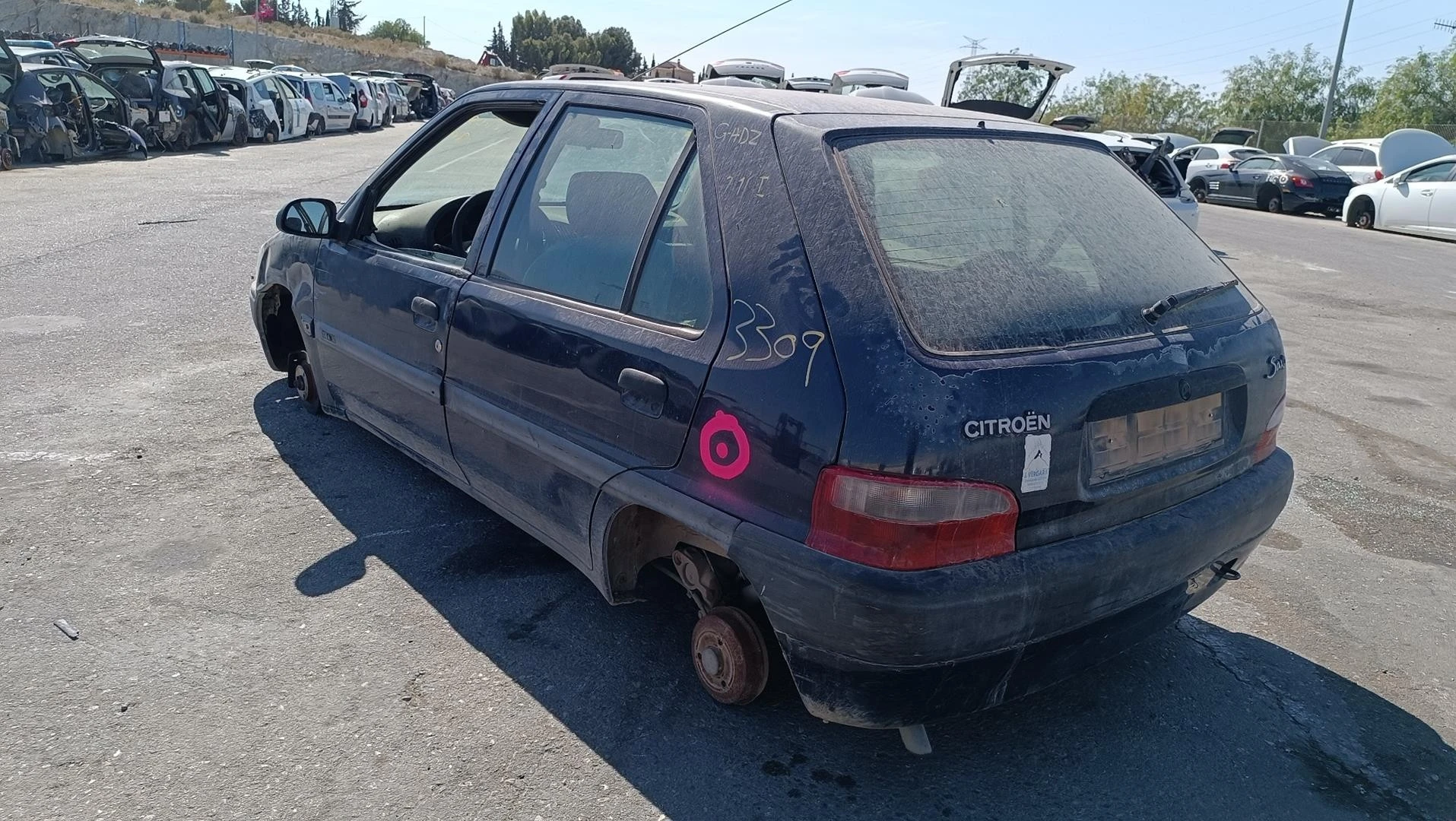 FECHADURA PORTA TRASEIRA ESQUERDA CITROЁN SAXO