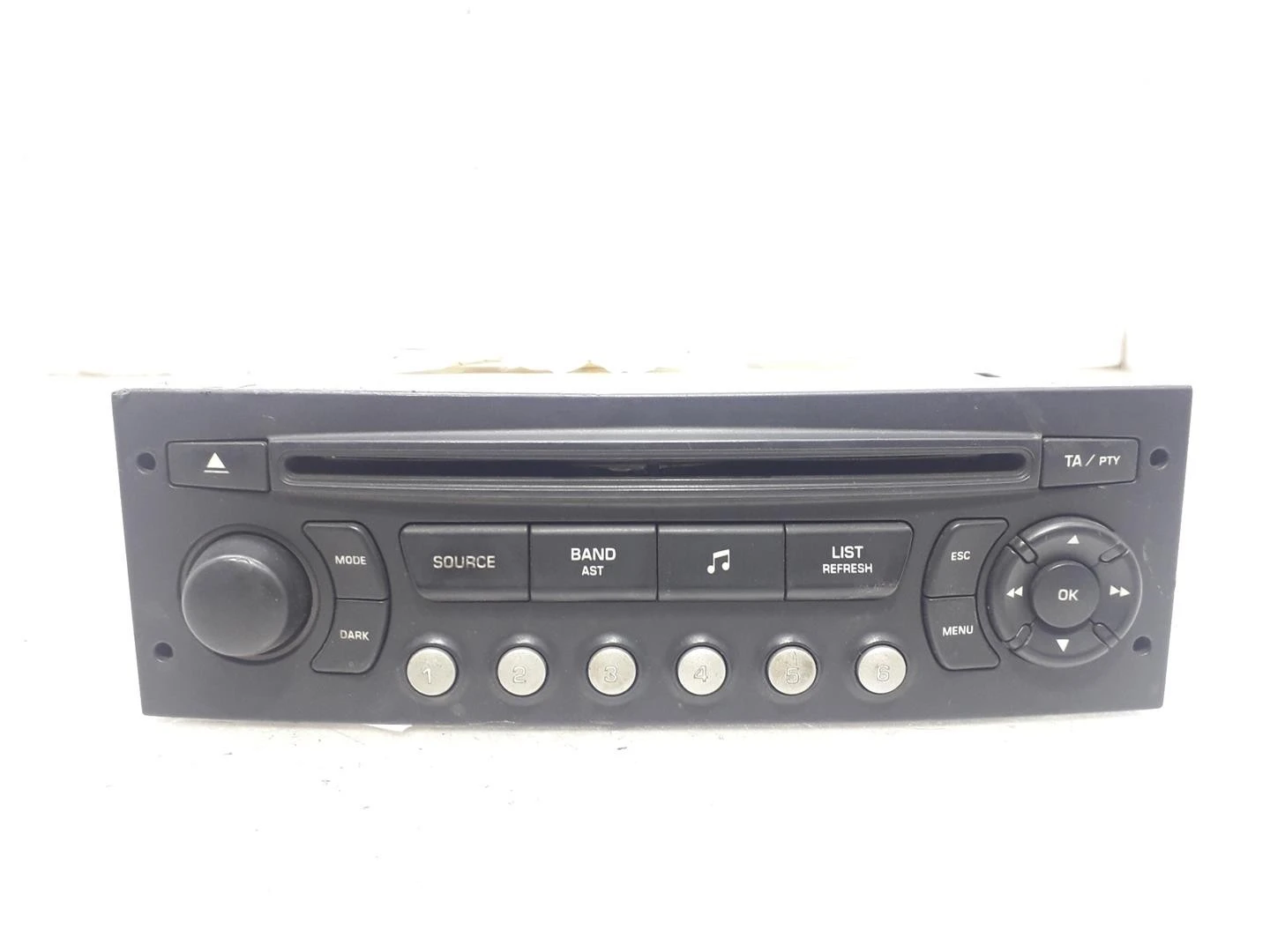 SISTEMA DE ÁUDIO RÁDIO CD CITROЁN C4 COUPÉ